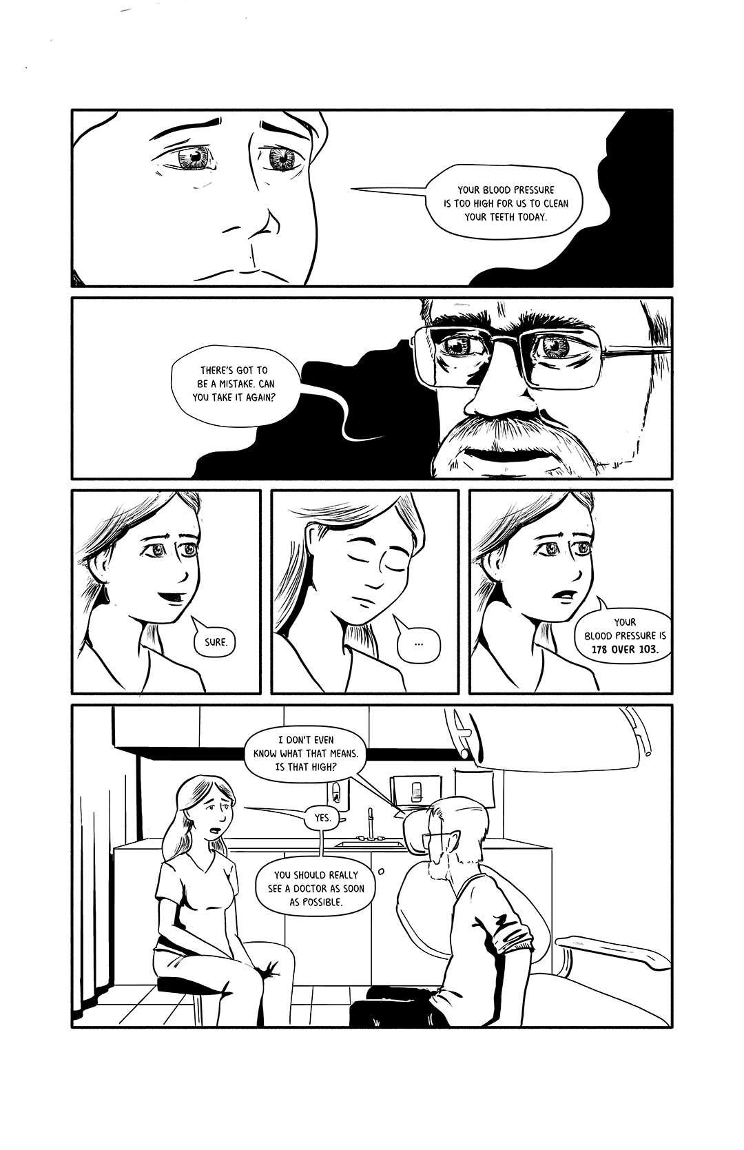 Urine Trouble — comic page 12 by Paul Williams, Chronic, chapter 1