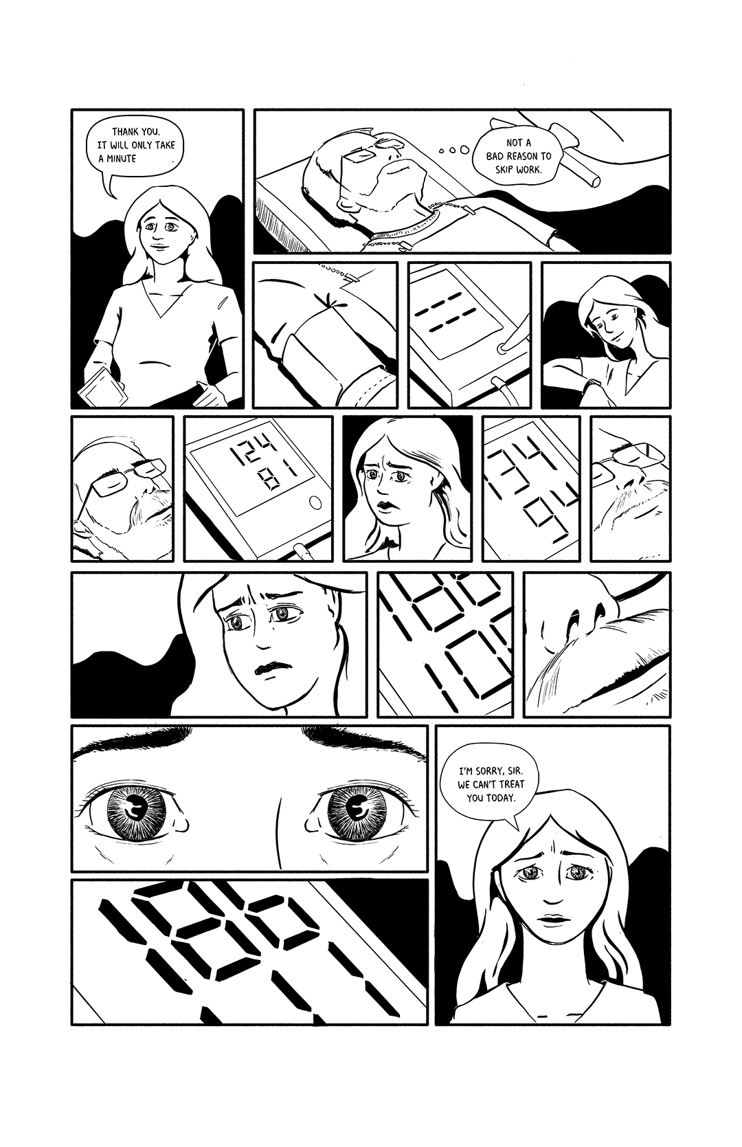 Urine Trouble — comic page 11 by Paul Williams, Chronic, chapter 1