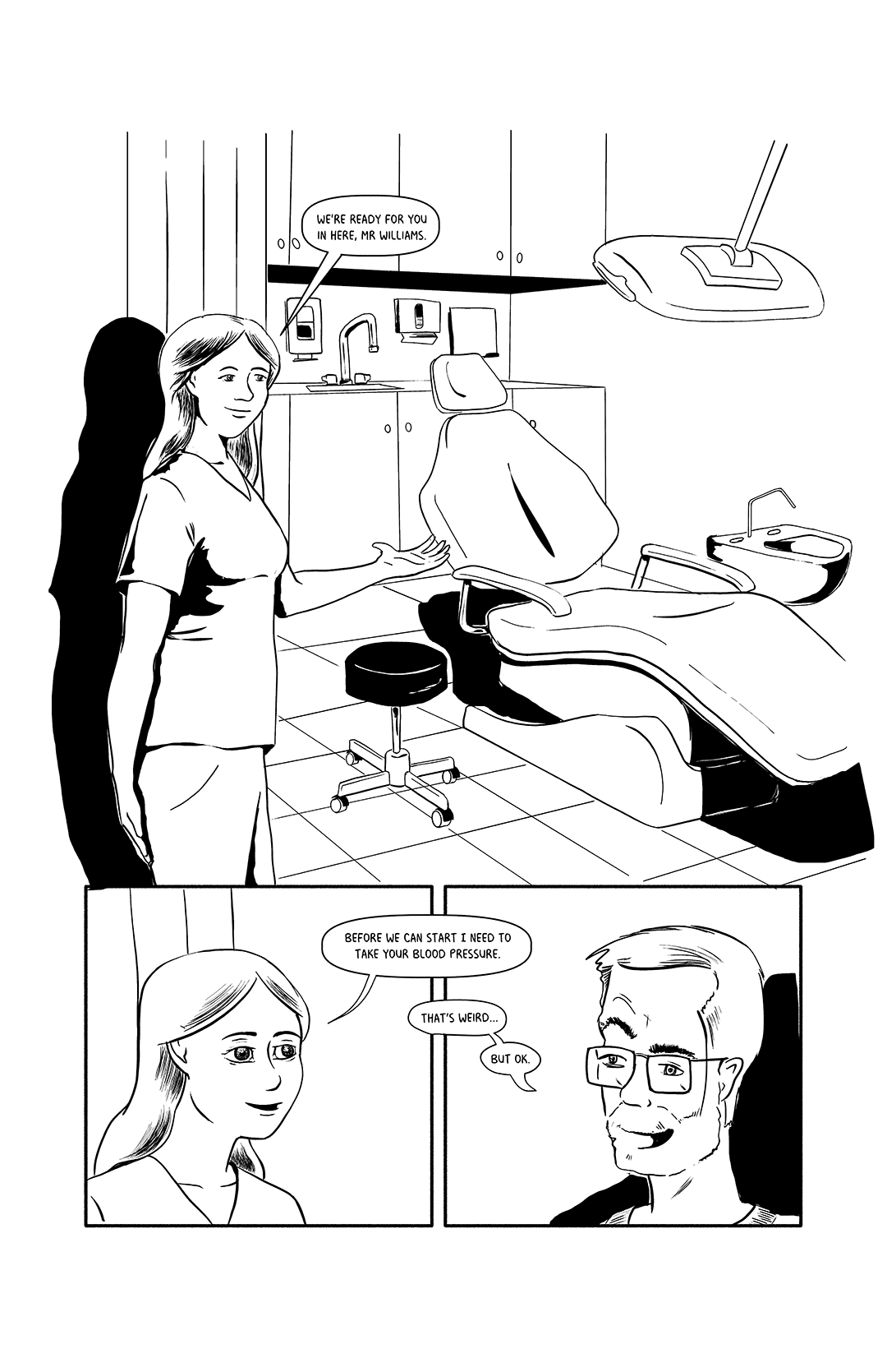 Urine Trouble — comic page 10 by Paul Williams, Chronic, chapter 1
