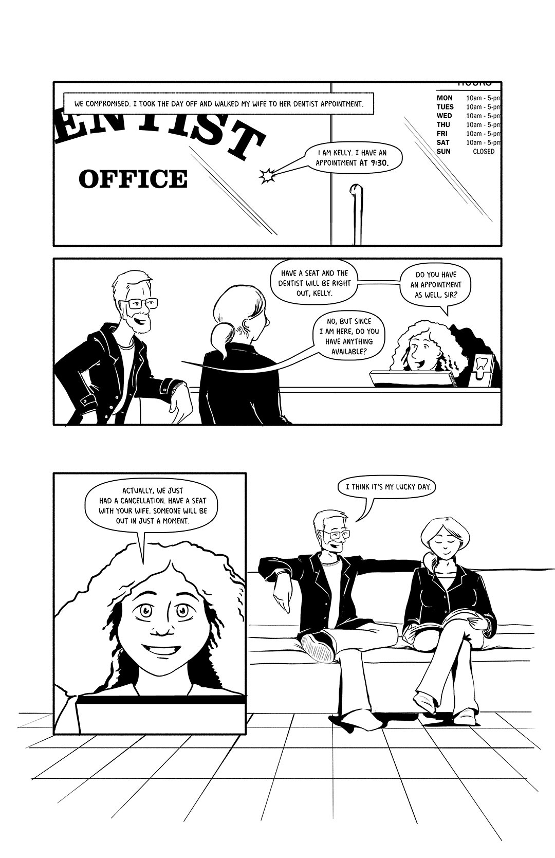 Urine Trouble — comic page 9 by Paul Williams, Chronic, chapter 1