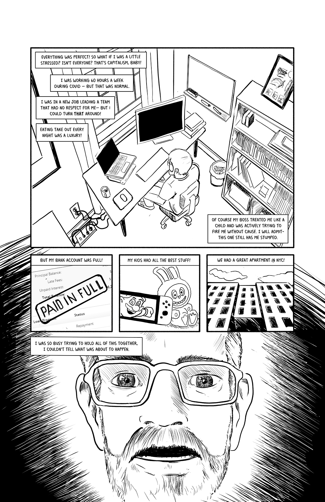 Urine Trouble — comic page 7 by Paul Williams, Chronic, chapter 1
