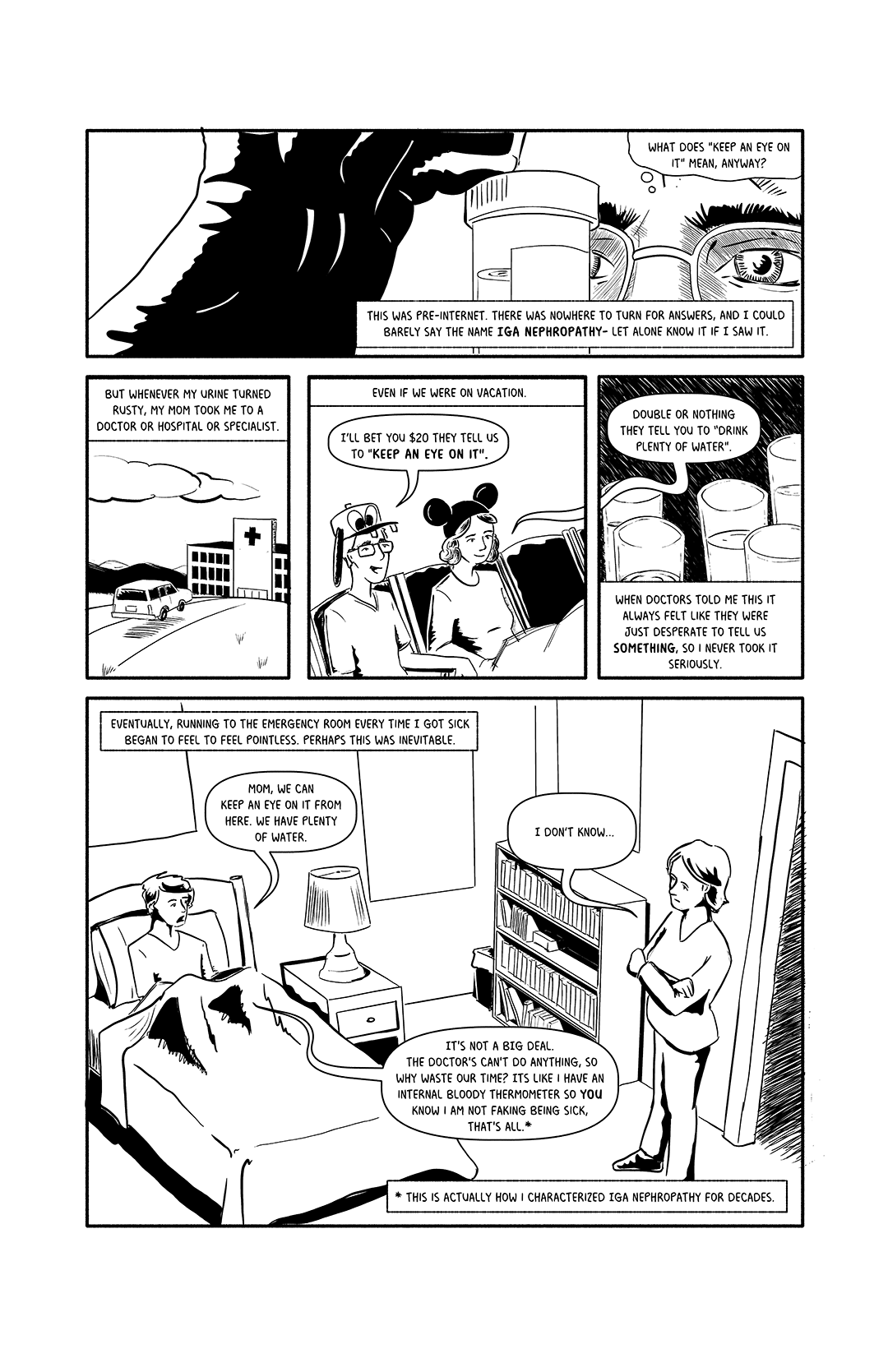 Urine Trouble — comic page 5 by Paul Williams, Chronic, chapter 1